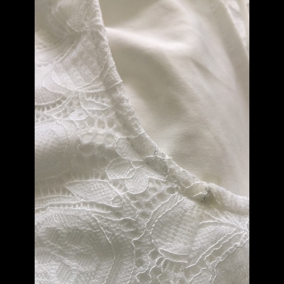 FRANCESCA’S KIERA COLD SHOULDER LACE ROMPER - Picture 7 of 8